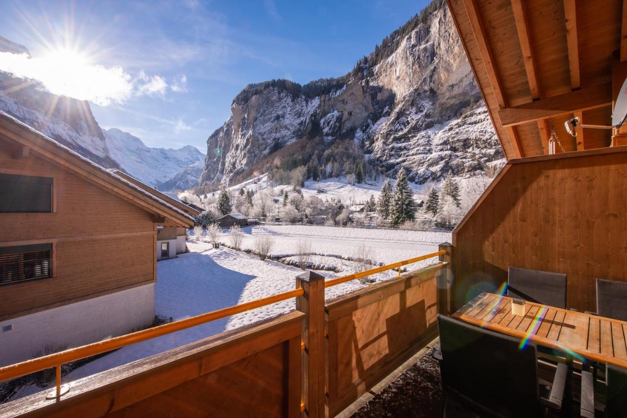 Apartment Staubbach, Best Views, Spacious, Family Friendly Lauterbrunnen Kültér fotó